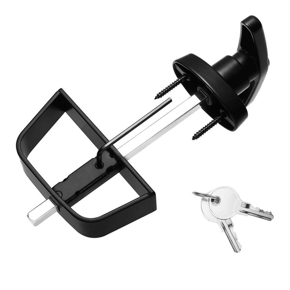 Shed Door Latch, Safe And ,Shed Locks With 2Keys,4.5 Inch Stem 4851555652475
