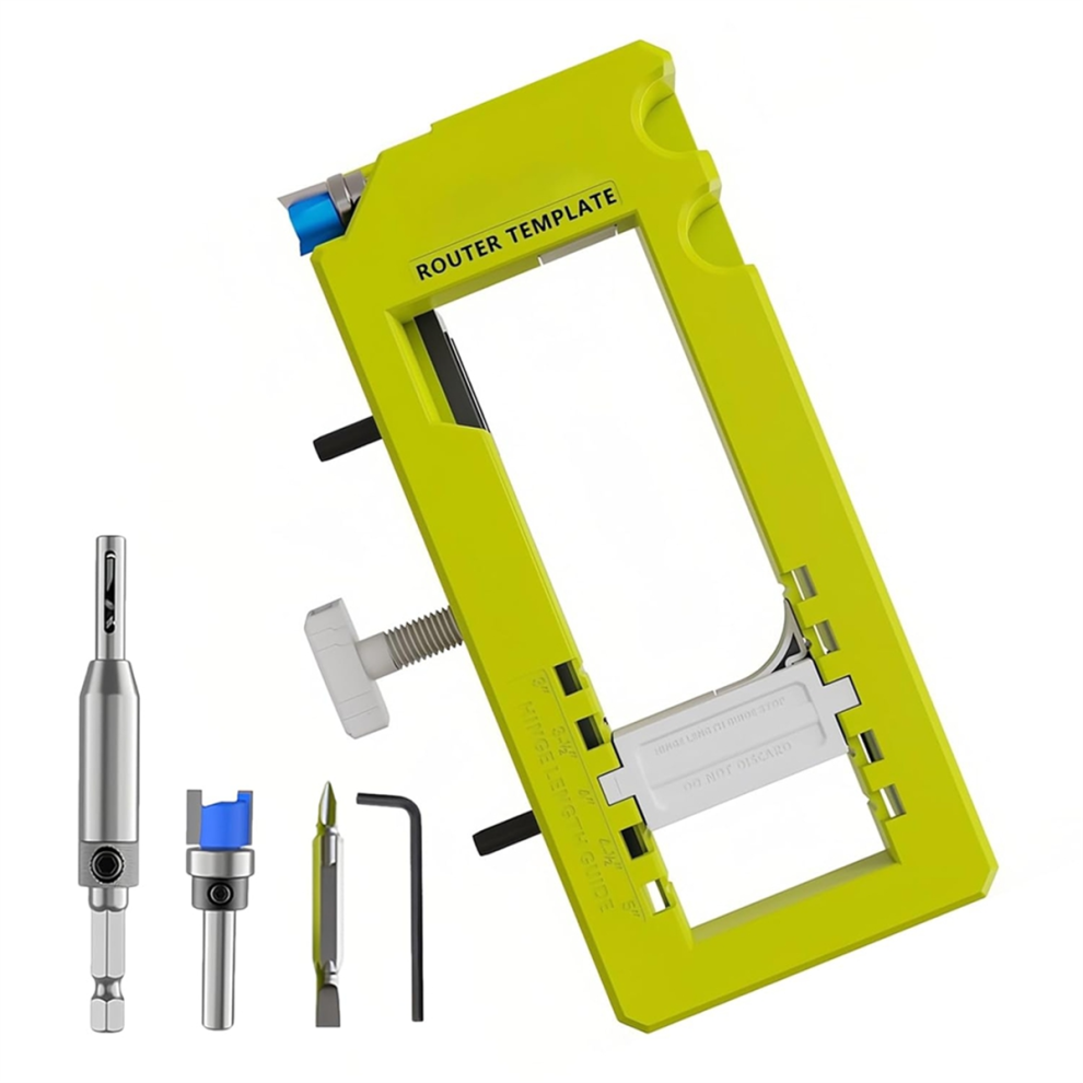 Door Hinge Jig Door Hinge Router Template For Doors Only 4851555652321