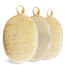 Natural Loofah Sponge Exfoliating Body Scrubber, Eco-Friendly
