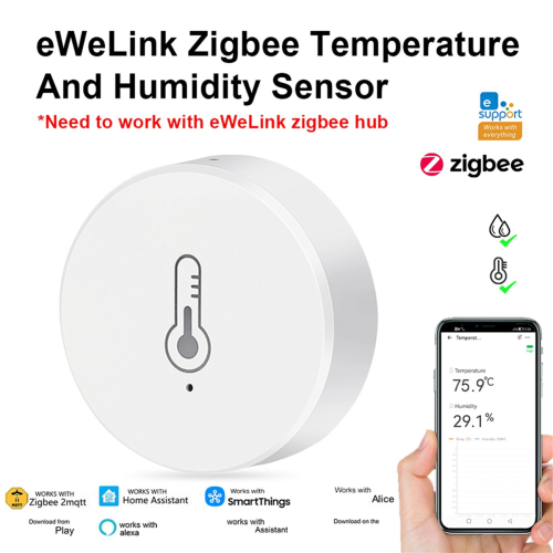 Zigbee Temperature and Humidity Sensor Temperature Humidity Detector 2