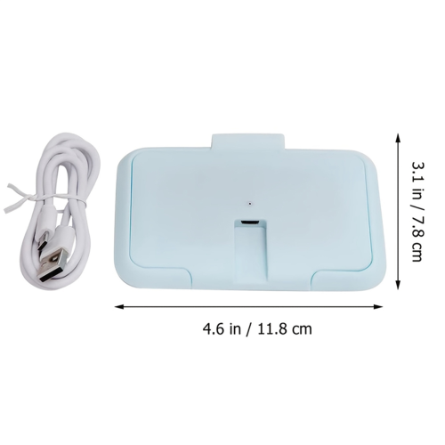 Μίνι φορητή θέρμανση μωρομάντηλων USB και διανομέας υγρών μωρομάντηλων 1