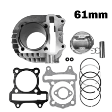 Kit de reconstrução de juntas e retentores de pistão de cilindro grande de motocicleta de 61 mm