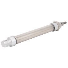 MA16 Mini Luftzylinder Doppelwirkung Edelstahl 75mm Hub