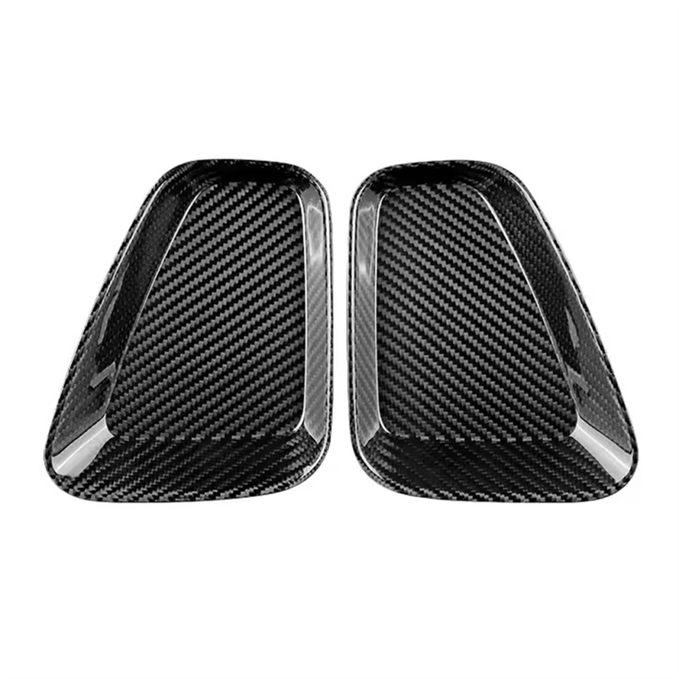 Real Hard Carbon Fiber Car Sticker Rear Tail Cover For 500 Light 4851555658460