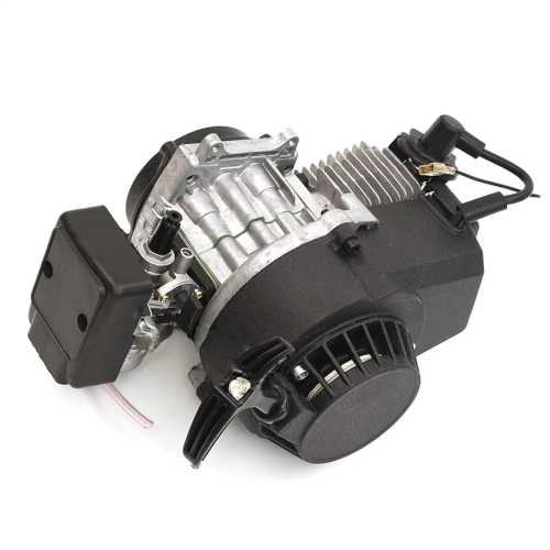 2 Stroke 49cc Pull Start Engine 25H Sprocket Motor Black