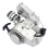 2 Stroke 49cc Pull Start Engine 25H Sprocket Motor Silver 5