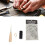 Leather Needle Set Waxed Thread Awl Thimble Kit 12