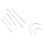 Leather Needle Set Waxed Thread Awl Thimble Kit 10