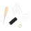 Leather Needle Set Waxed Thread Awl Thimble Kit 8