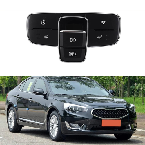 Electronic Handbrake Button Steering Wheel Heating Switch 2