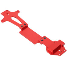 Zweite Etage Board RC Aluminum passend für WLtoys 144001 1/14 Auto Rot