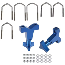 Suporte universal de alta elevação de 1-2,5 pol. para rack de teto JK TJ, A