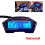 Universal Motorcycle Speedometer Odometer Tachometer 3