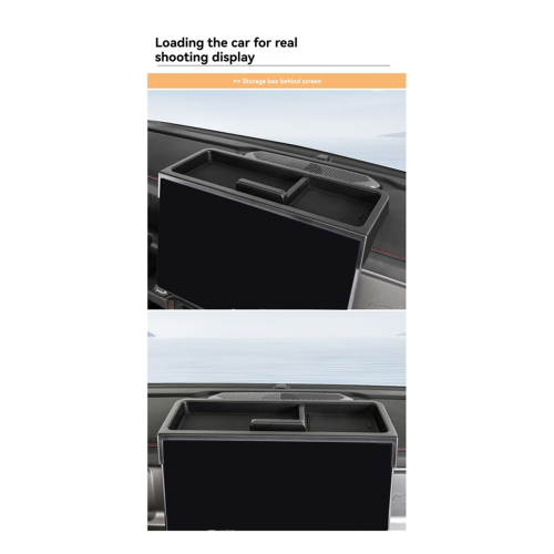 Car Central Control Screen Rear Storage Box for Jetour 2
