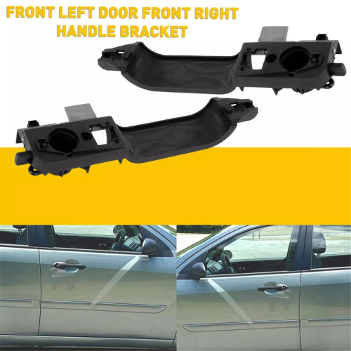 1Pair Front Door Handle Base for Focus 2000-2007 1