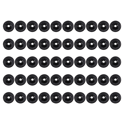 50Pcs Car Chassis Rear Bumper Hexagon Head Nut