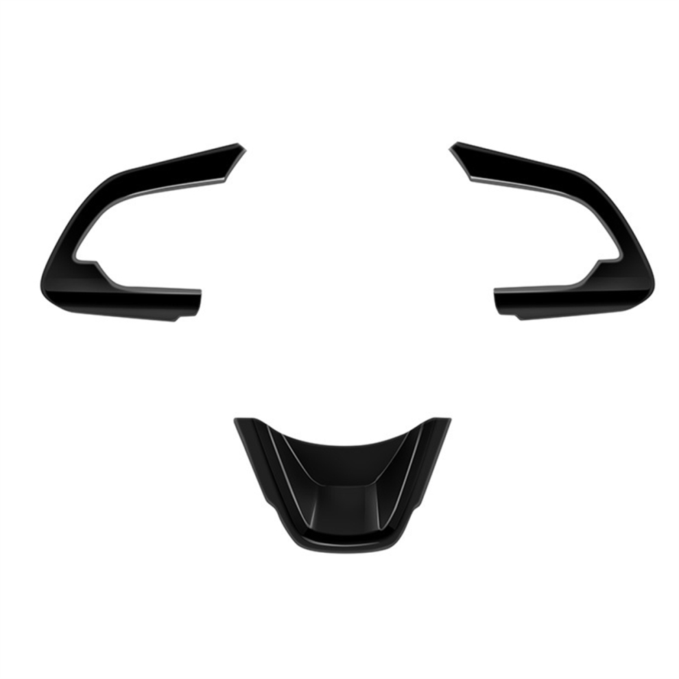 Car Steering Wheel Trim Sticker For Swift 2024 Glossy Black 4714157444865