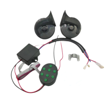 12 V-os 8 hangos zenei légkürt elektromos csiga kürt járművekhez