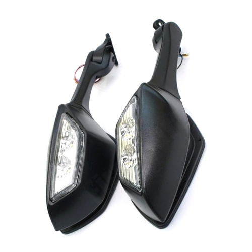 Motorcykelspejle med LED-blinklys til -10R 2