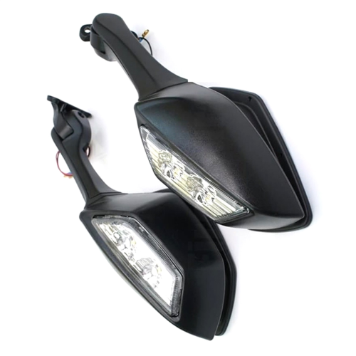 Motorcykelspejle med LED-blinklys til -10R 1