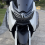 Protection de jambe de moto grise 5