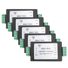 stk H801 RGBW LED WIFI-kontroller LED RGB-kontroller DC5-24V inngang