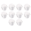 10 Pcs Arcade Buttons 30Mm Responsive Arcade Buttons White 1