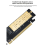 Κάρτα επέκτασης σκληρού δίσκου M.2 PCIe 3.0x16 σε κάρτα προσαρμογέα Nvme 5