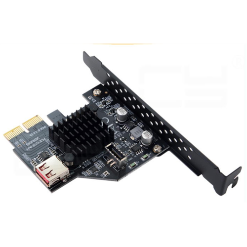 USB 3.1 front TYPE-E udvidelseskort PCIe X2 til TYPE-C frontkort 2
