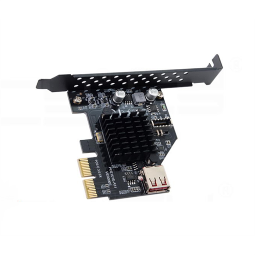 USB 3.1 front TYPE-E udvidelseskort PCIe X2 til TYPE-C frontkort