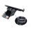 USB 3.1 front TYPE-E udvidelseskort PCIe X2 til TYPE-C frontkort 5