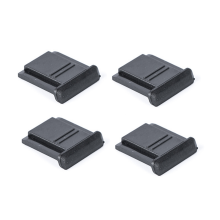 4 stuks camera-flitsschoen-afdekkap voor DSLR's, universeel