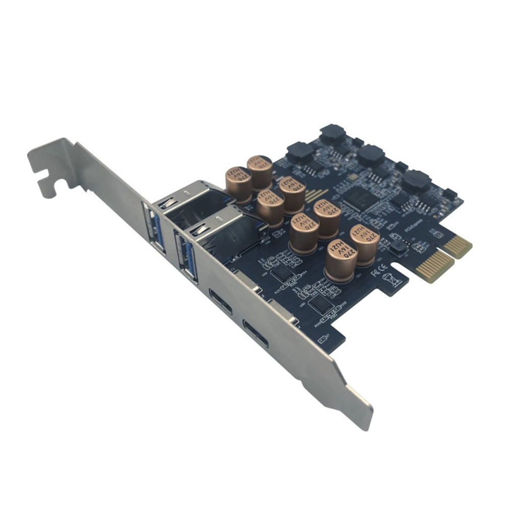 Pcie To Usb 3.2 Gen1 5Gbps Expansion Card Usb Hub Converter 4714157447842