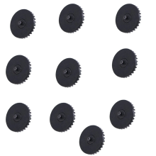 10Pcs Injection Hardened Bevel Gear Metal Gear Toy Parts