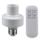 Wireless Remote Control Lamp Holder Timer Switch LED Light 1
