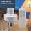 Wireless Remote Control Lamp Holder Timer Switch LED Light 2