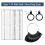 15 Piece Ring Mandrel Set Ring Size Measuring Tool Ring Making Kit 6