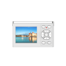 HD digitális kamera 50MP 2,2 hüvelykes kijelzővel, fehér