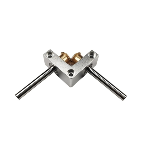 Conmutador de ángulo recto 1:1 Transmisión Engranaje cónico (eje de 4 mm a 5 mm)