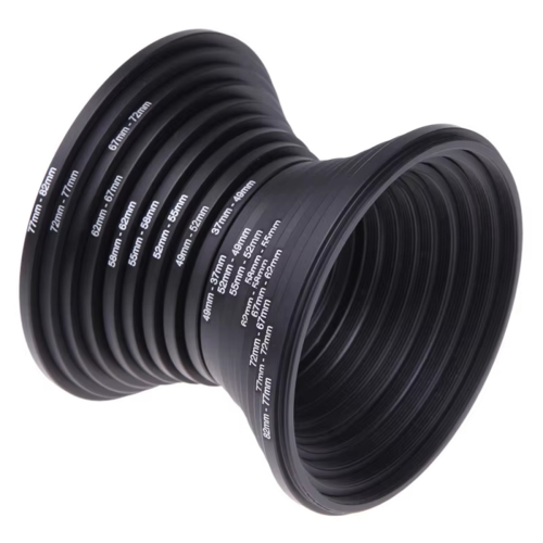 18 Stück Filter Step Up Ringe Adapter Hohe Qualität 1