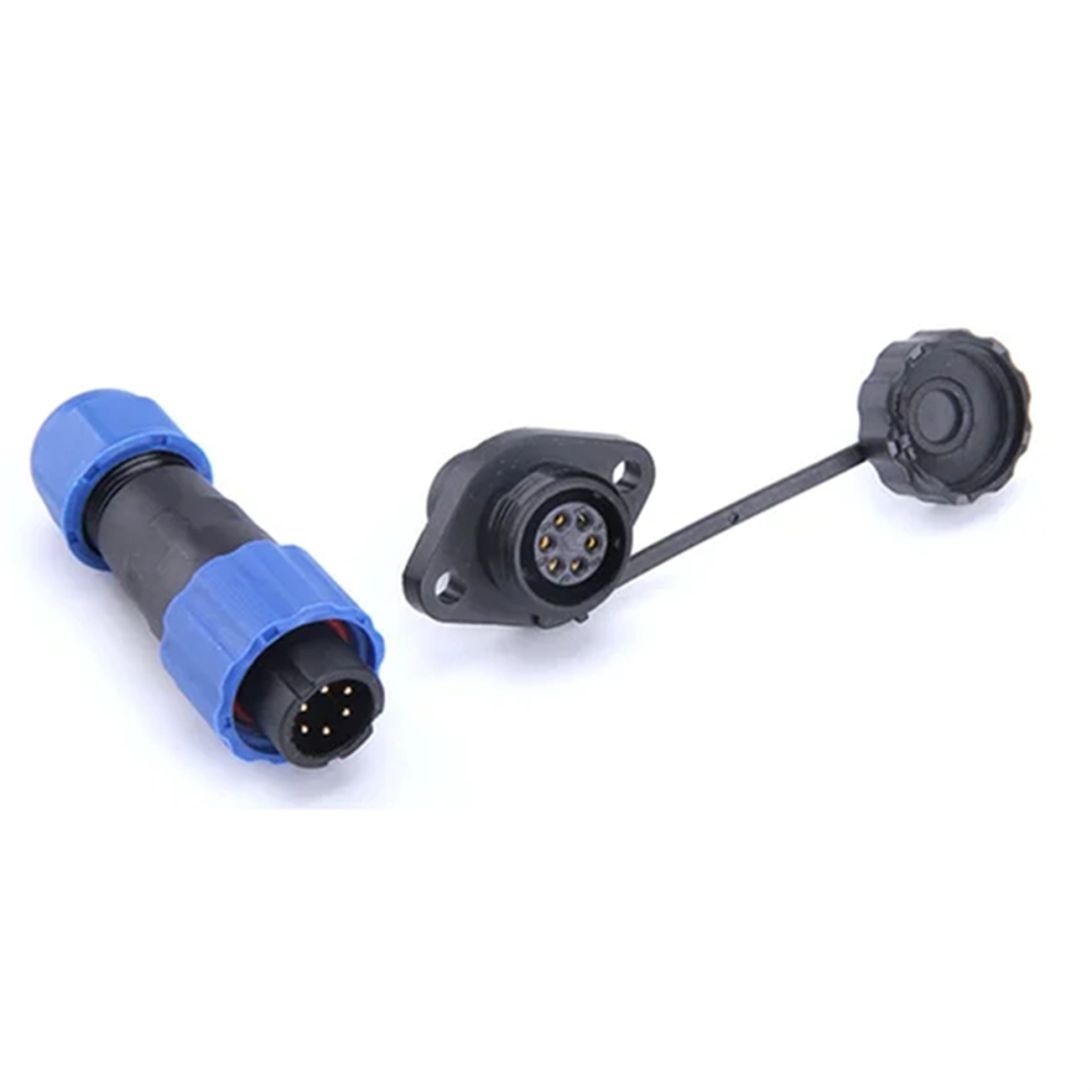 Sp13 Waterproof Connector Ip68 6 Pin Male/Female Plug 4714157412833