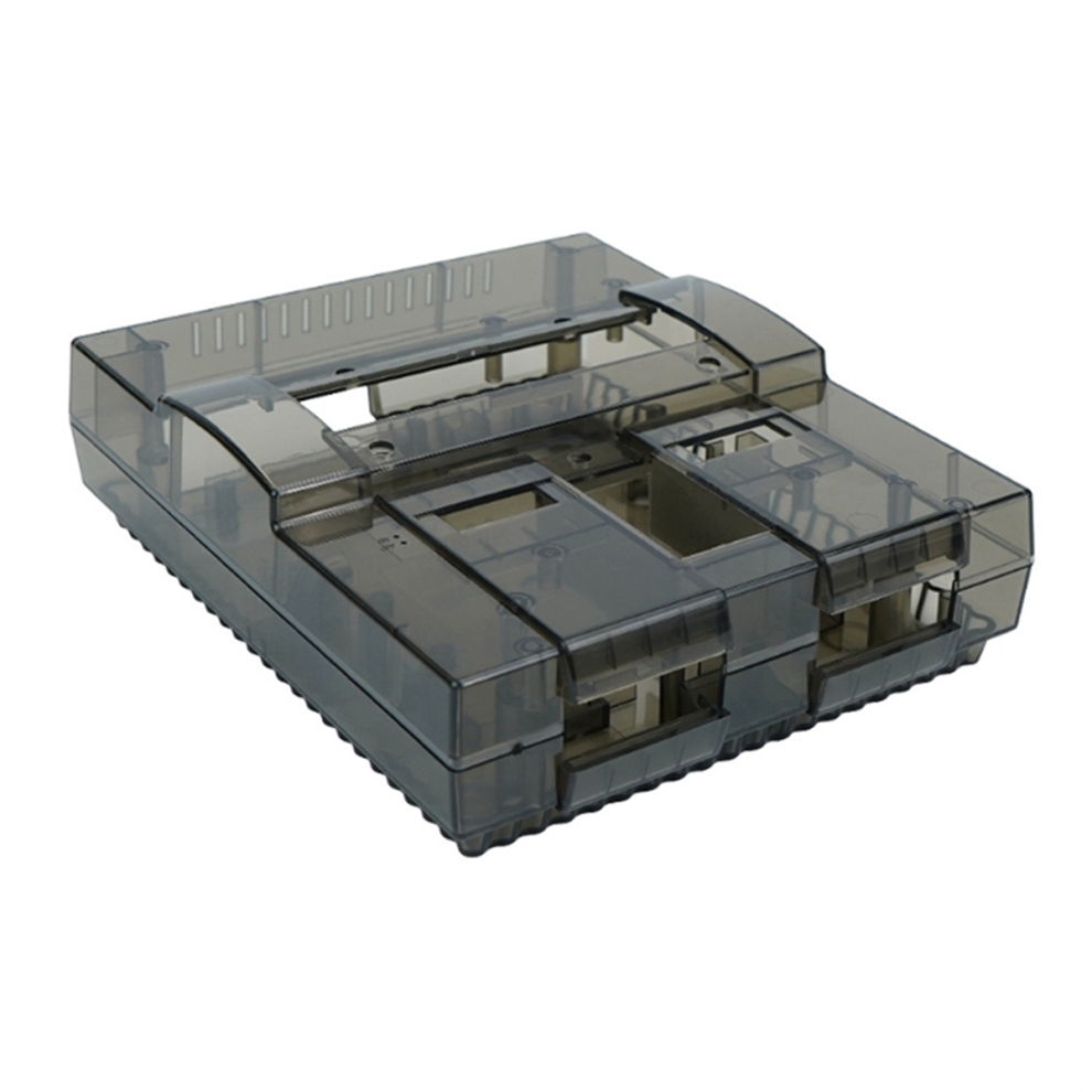 For Snes Replacement Shell Transparent Case C 4714157418323