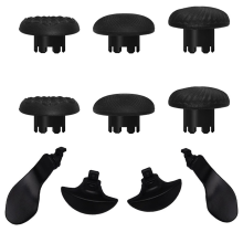 Kit joystick 10 în 1 pentru înlocuirea controlerului, negru