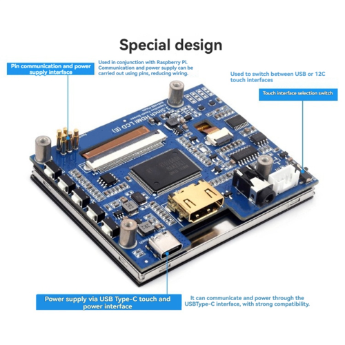 3.5inch LCD Capacitive Touch Screen for 640x480 1
