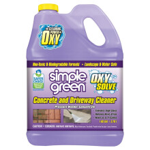 Simple Green Oxy Solve Concrete and Driveway Pressure Washer Cleaner Purple Unscented 128 Fl.Oz