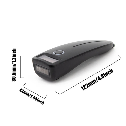 Mini Barcode Scanners USB Wired/Bluetooth/ 2.4G Wireless 1D Scanner 1