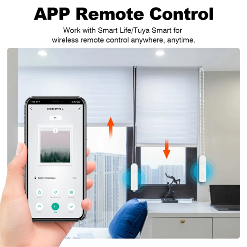 Tuya ZigBee Smart Electric Curtain Motor EU Plug 2