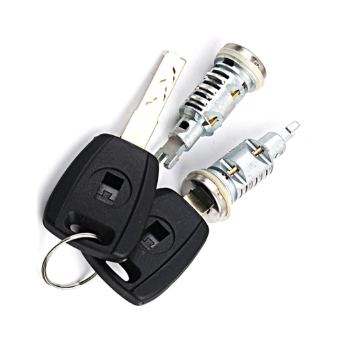 Replacement Auto Full Set Door and Ignition Lock Cylinder for 1