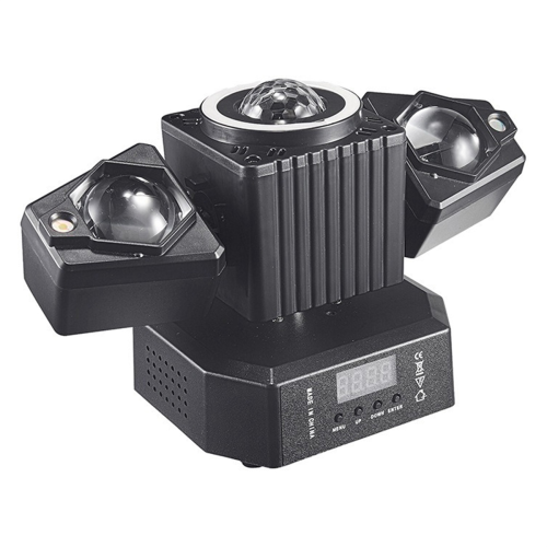 50W LED περιστρεφόμενο φως λέιζερ strobe disco DMX512 EU Plug 1