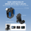 Motorcykelforrudeklips til Action 5 Pro / 360 Action 7
